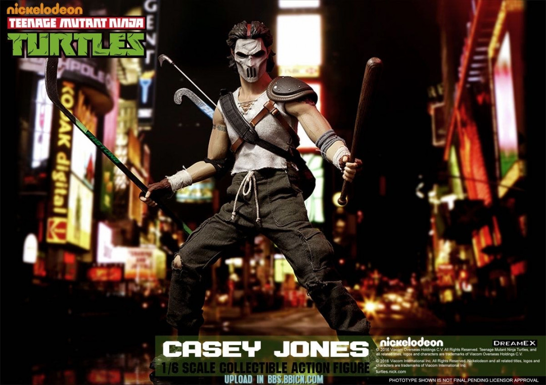 零元拍：DreamEX ： 1/6 忍者神龟系列 - 凯西琼斯/Casey·Jones 面具男
