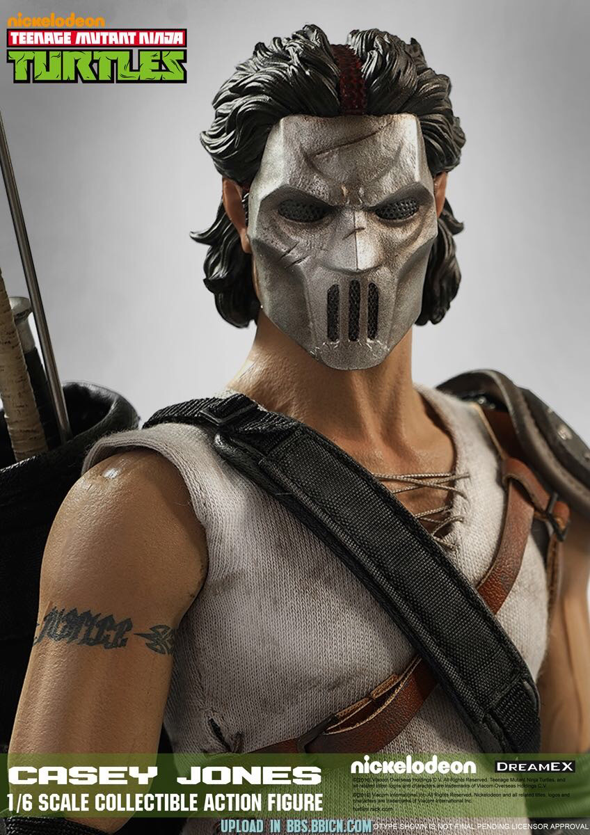 零元拍：DreamEX ： 1/6 忍者神龟系列 - 凯西琼斯/Casey·Jones 面具男