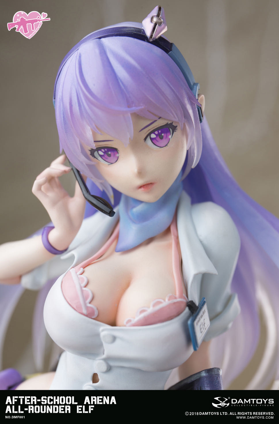 零元拍：DAMtoys ：1/7 课后战场系列 第一弹 - 全局者ELF