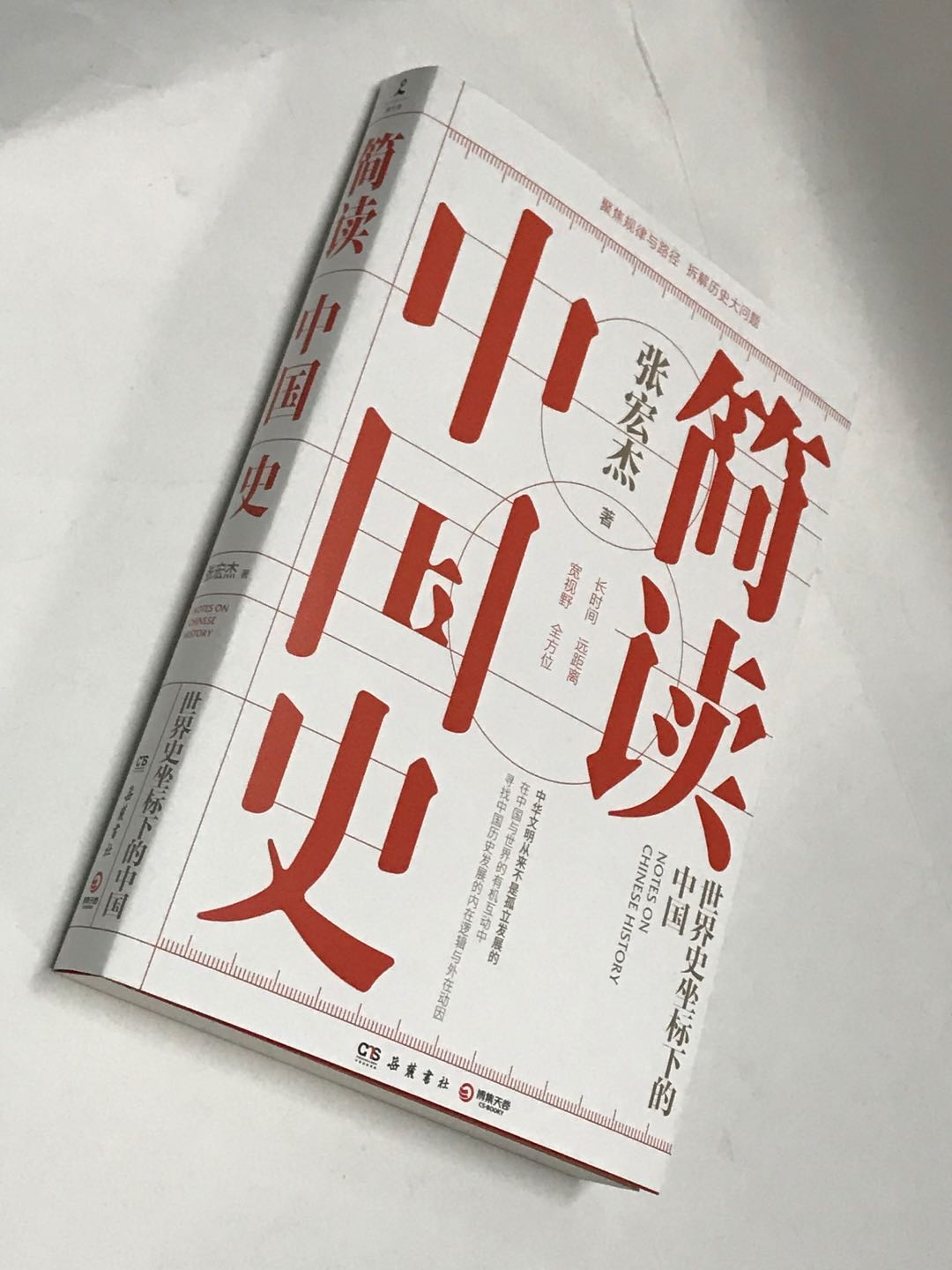 零元拍：张宏杰老师亲笔签名著书《简读中国史》