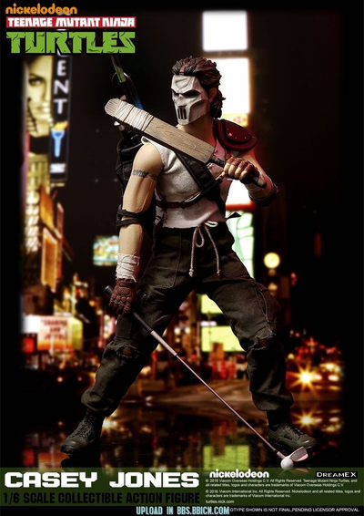 零元拍：DreamEX ： 1/6 忍者神龟系列 - 凯西琼斯/Casey·Jones 面具男 - 零元拍：DreamEX ： 1/6 忍者神龟系列 - 凯西琼斯/Casey·Jones 面具男