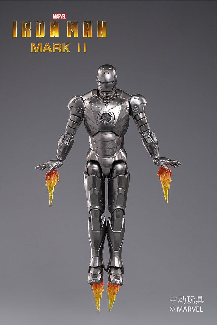 零元拍：中动玩具：7寸 IRON MAN 钢铁侠 MK2