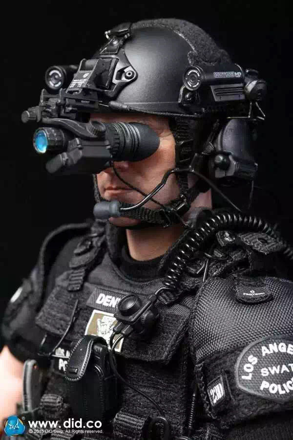 零元拍：DID MA1006 1/6 洛杉矶特警 LAPD SWAT 2.0 丹佛