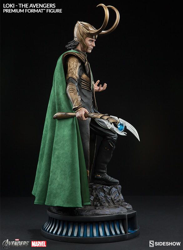 零元拍：Sideshow 300355 复仇者联盟 洛基LOKI PF系列雕像