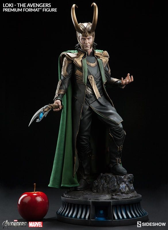 零元拍：Sideshow 300355 复仇者联盟 洛基LOKI PF系列雕像