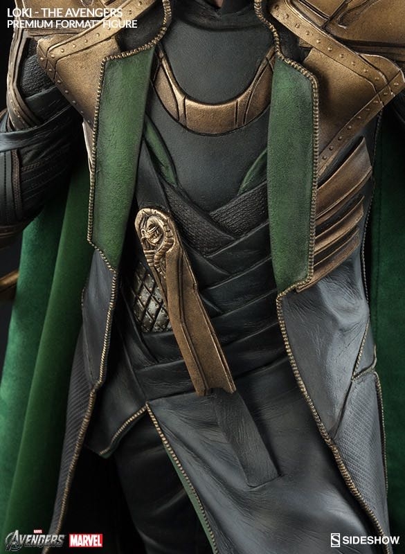 零元拍：Sideshow 300355 复仇者联盟 洛基LOKI PF系列雕像