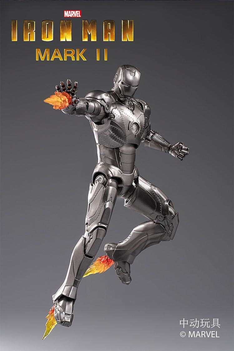 零元拍：中动玩具：7寸 IRON MAN 钢铁侠 MK2