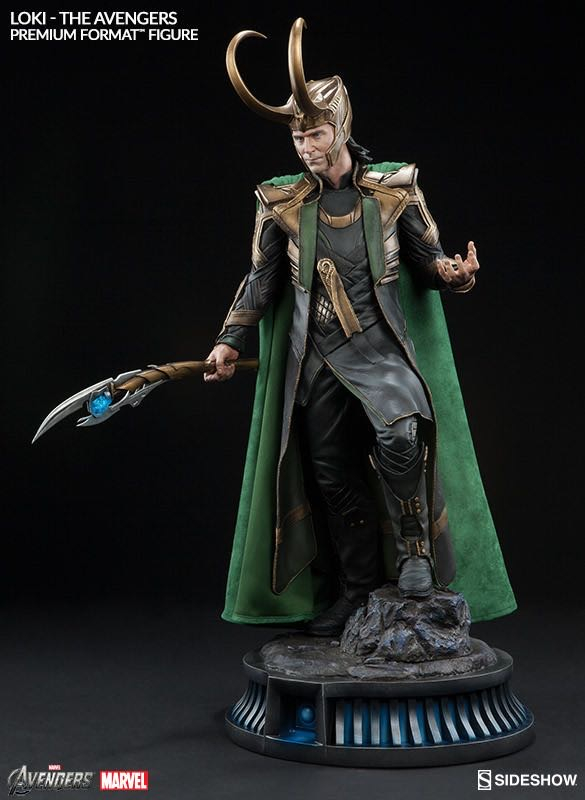 零元拍：Sideshow 300355 复仇者联盟 洛基LOKI PF系列雕像