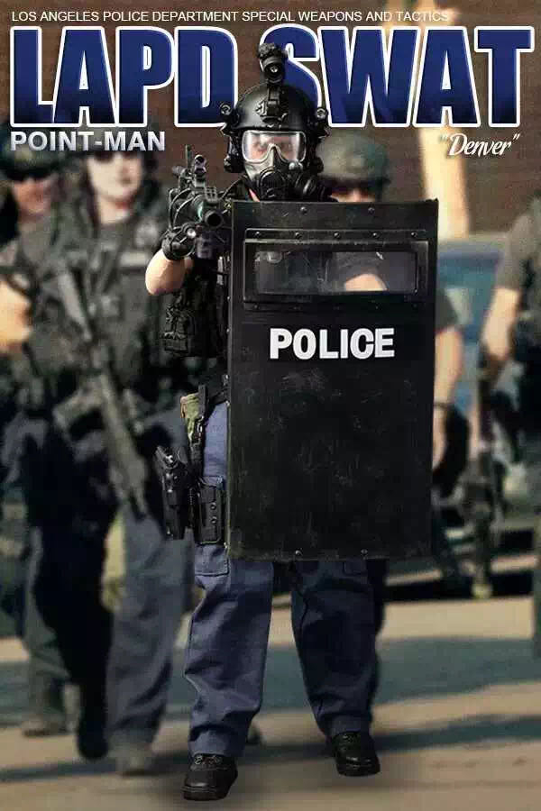 零元拍：DID MA1006 1/6 洛杉矶特警 LAPD SWAT 2.0 丹佛