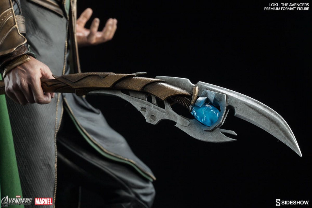 零元拍：Sideshow 300355 复仇者联盟 洛基LOKI PF系列雕像
