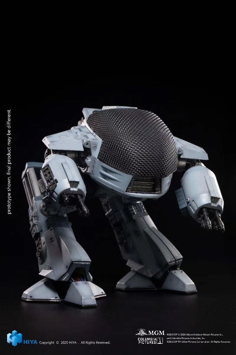 零元拍：HIYAToys LR0077 1/18 机械战警 ED209 坦克型双足机器人