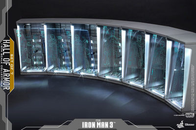 零元拍：Hottoys ：1/6 钢铁侠 盔甲格纳库 7库套装 - 零元拍：Hottoys ：1/6 钢铁侠 盔甲格纳库 7库套装
