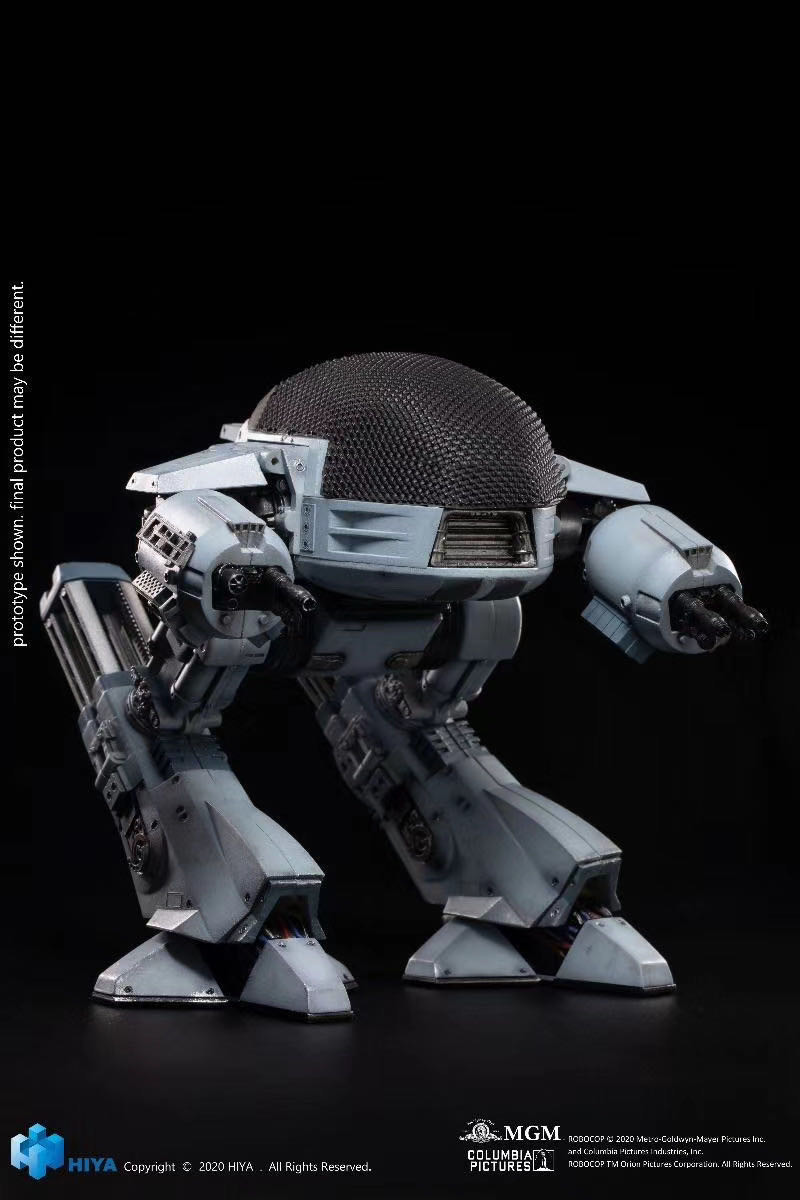 零元拍：HIYAToys LR0077 1/18 机械战警 ED209 坦克型双足机器人