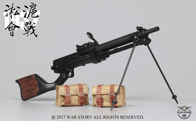 零元拍：WAR STORY 1/6 日本陆军-大正十一式“歪把子”机鎗手 - 零元拍：WAR STORY 1/6 日本陆军-大正十一式“歪把子”机鎗手