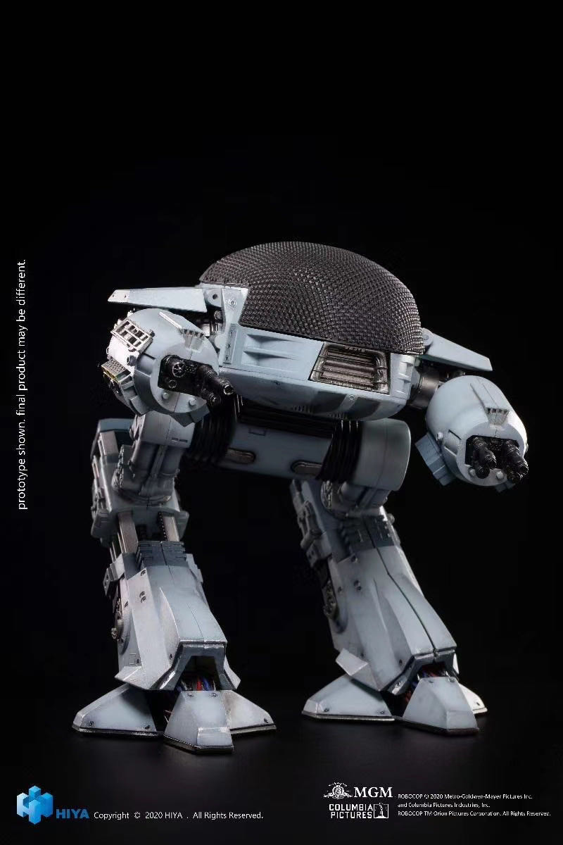 零元拍：HIYAToys LR0077 1/18 机械战警 ED209 坦克型双足机器人