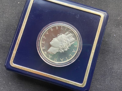 【随心拍&Getcoins】钱币拍卖第八十七期～  【意大利】1988年意大利宪法40周年纪念银币