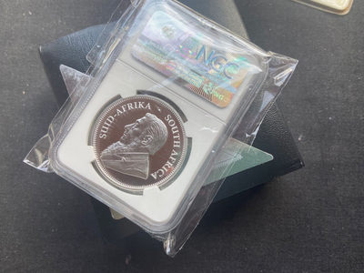 【随心拍&Getcoins】钱币拍卖第八十七期～  2017年南非克鲁格精制银币【ngc67】