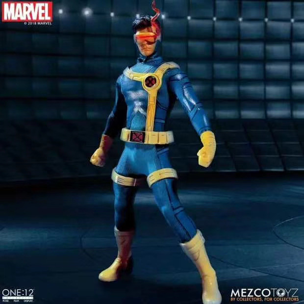 零元拍：Mezco Toyz 蚂蚁 76920 1/12 X战警 镭射眼 带灯光 可动人偶