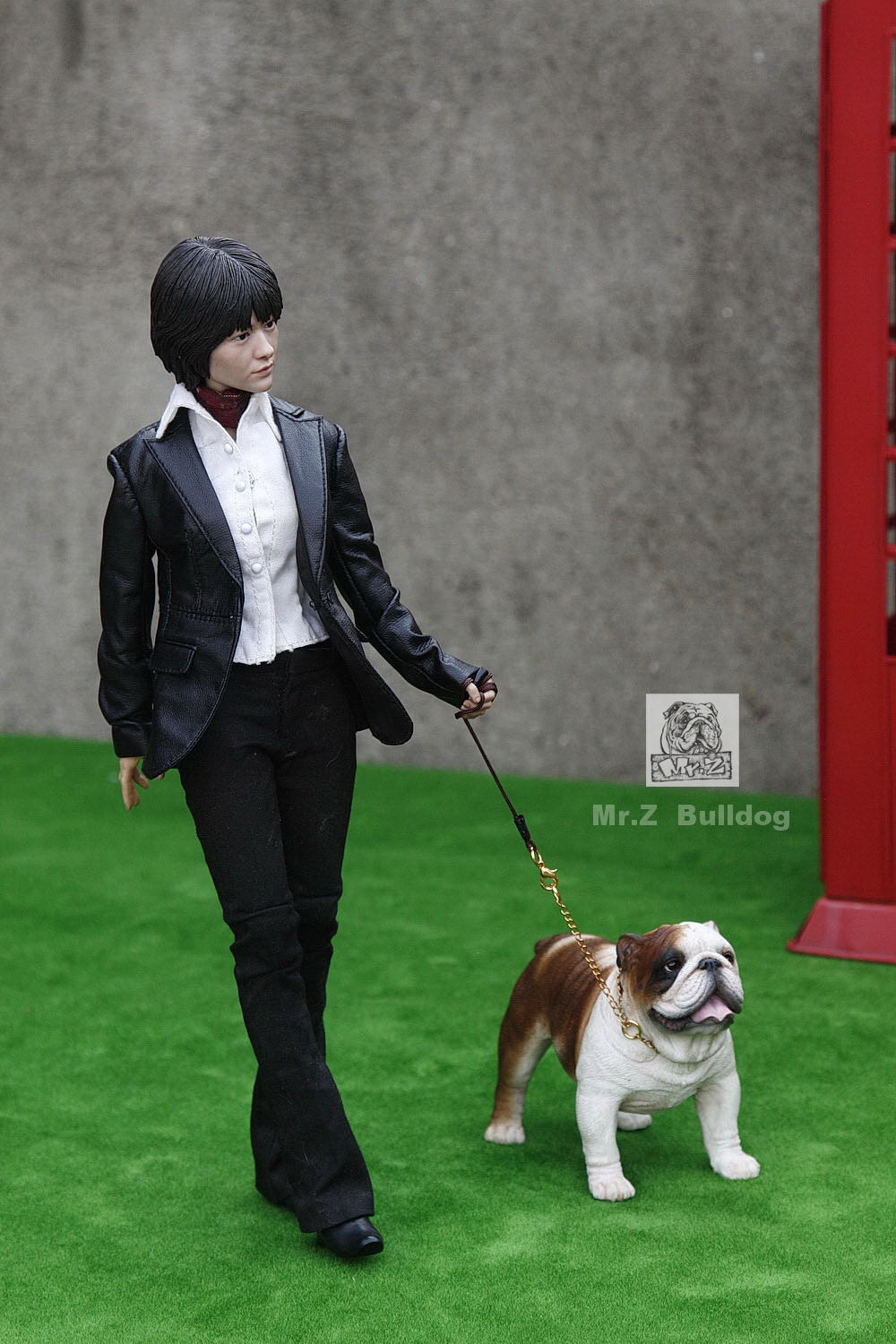 零元拍：Mr.Z 朱先生 1:6 斗牛犬 BULL DOG 不含图中人偶。