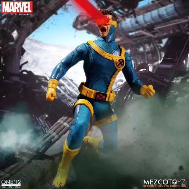 零元拍：Mezco Toyz 蚂蚁 76920 1/12 X战警 镭射眼 带灯光 可动人偶