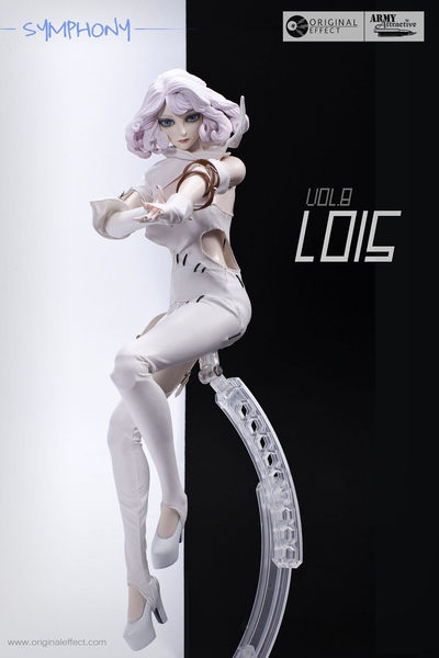 零元拍： 绝版OE（Originaleffect） 1/6 Army Attractive军魁系列 Vol.8：Lois 白色 - 零元拍： 绝版OE（Originaleffect） 1/6 Army Attractive军魁系列 Vol.8：Lois 白色