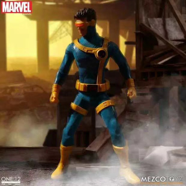 零元拍：Mezco Toyz 蚂蚁 76920 1/12 X战警 镭射眼 带灯光 可动人偶