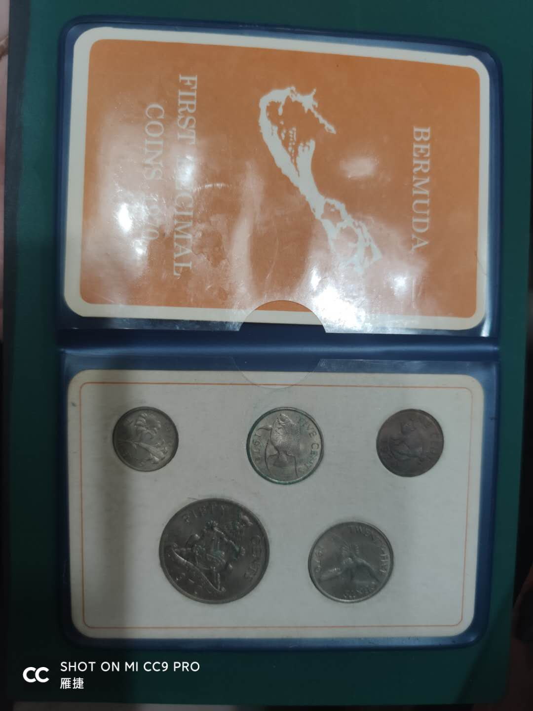 燕姐换藏第四十场 1970年百慕大第一套十进制硬币套币