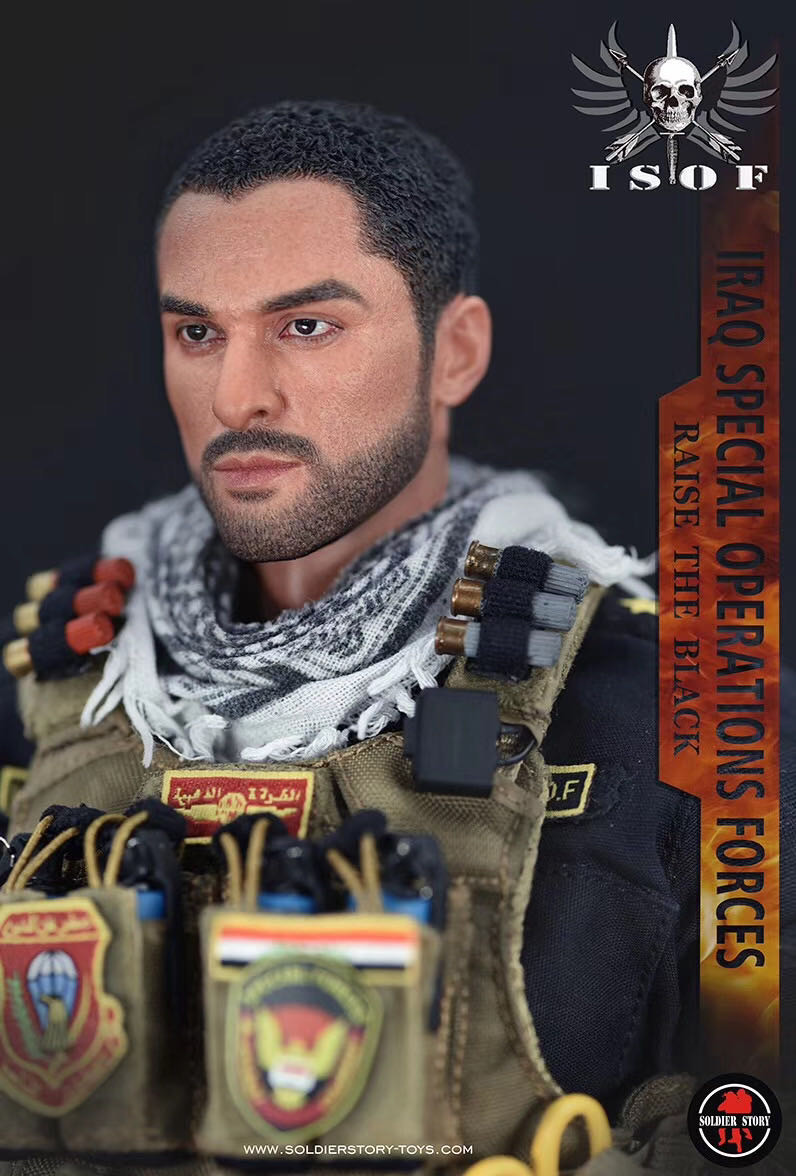 零元拍：SoldierStory SS105 1/6 伊拉克特种部队ISOF 黄金中队