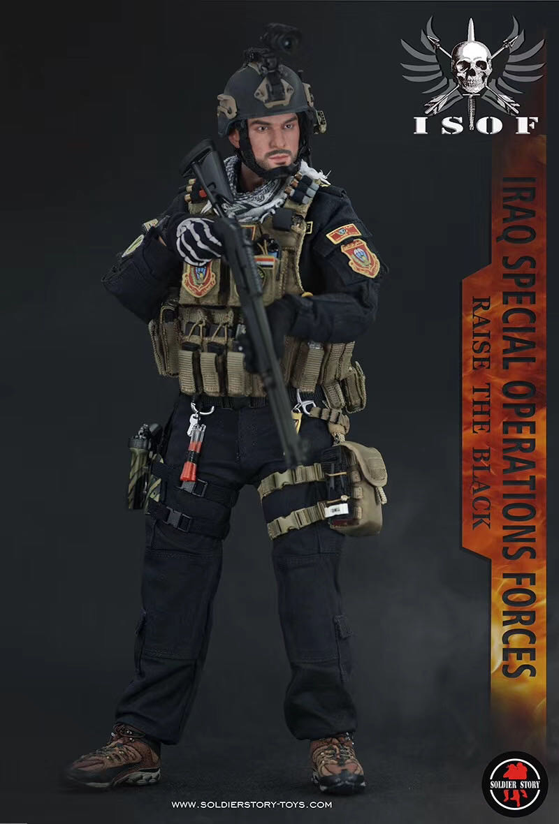 零元拍：SoldierStory SS105 1/6 伊拉克特种部队ISOF 黄金中队