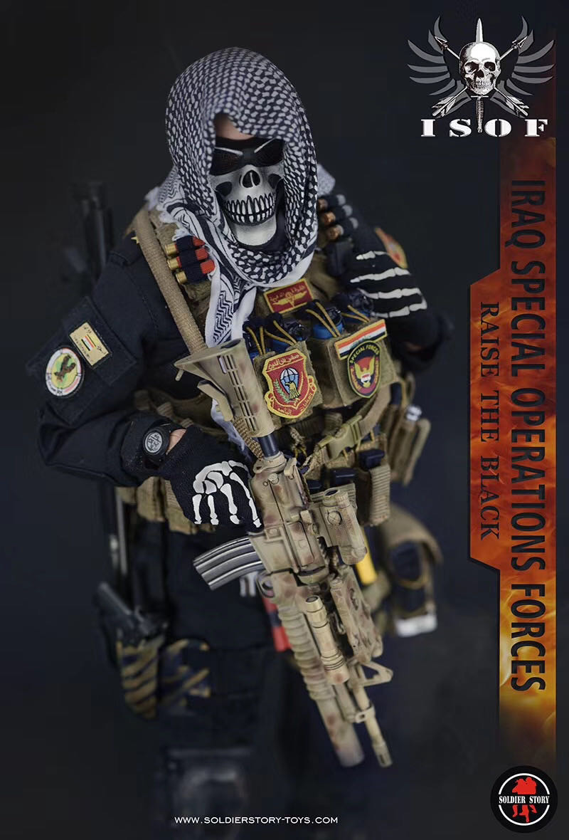 零元拍：SoldierStory SS105 1/6 伊拉克特种部队ISOF 黄金中队