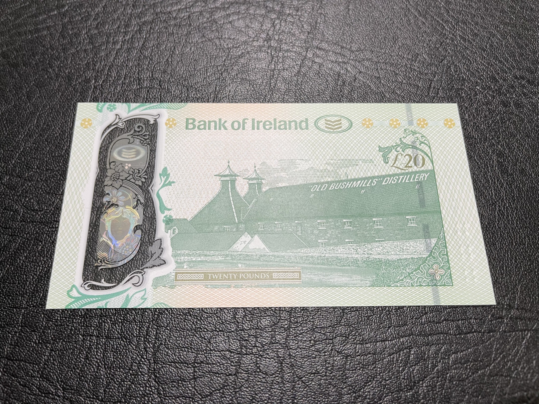 《外钞收藏家》第一百零九期拍卖 2017年爱尔兰20镑 全新UNC