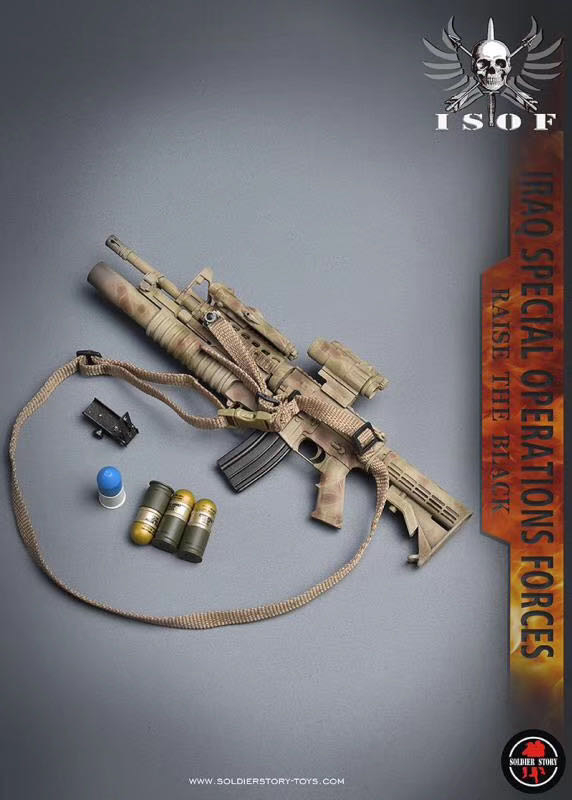 零元拍：SoldierStory SS105 1/6 伊拉克特种部队ISOF 黄金中队