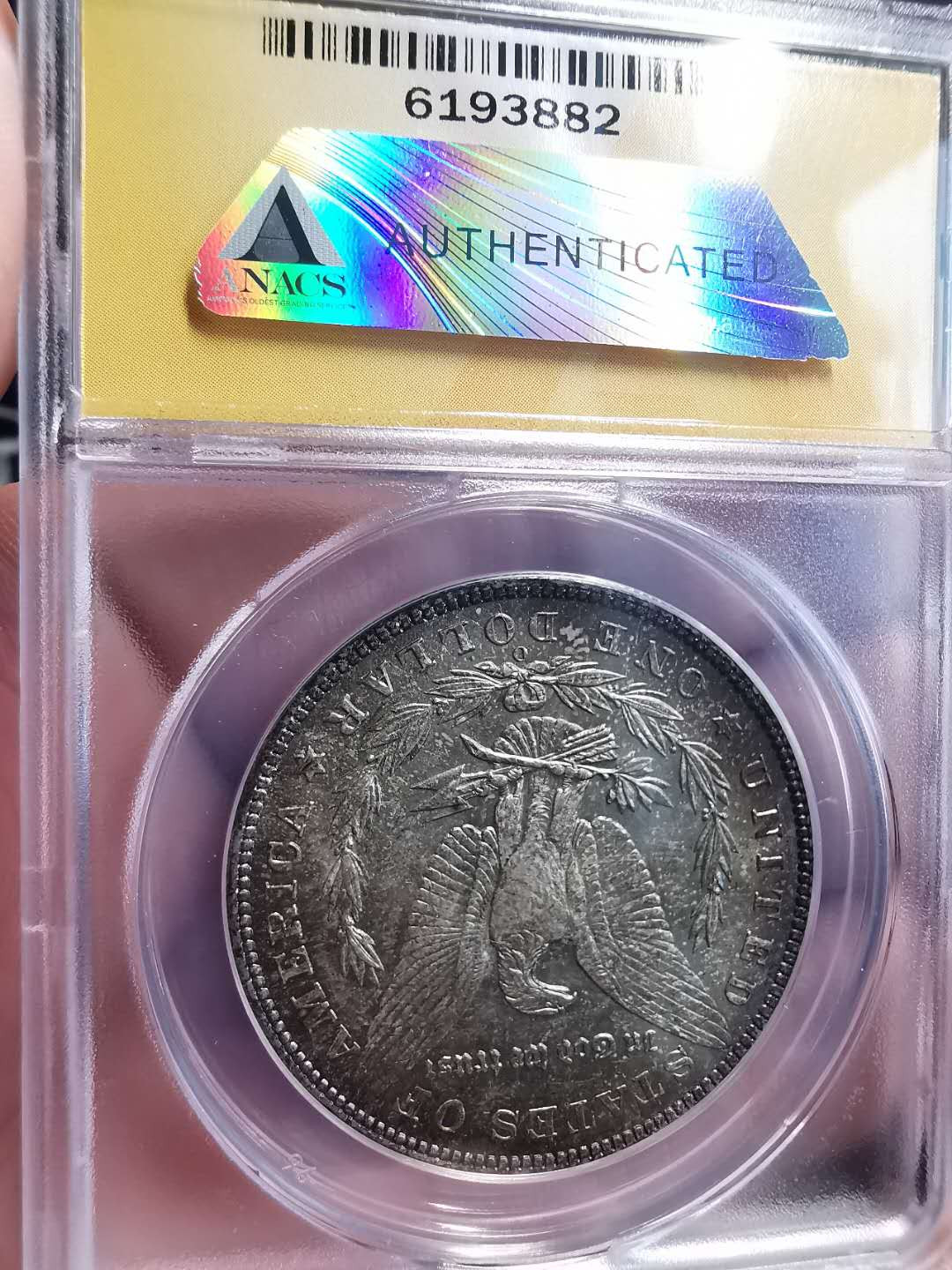 凡希社世界钱币微拍第一百五十六期 1902O摩根壹圆ANACS-MS64