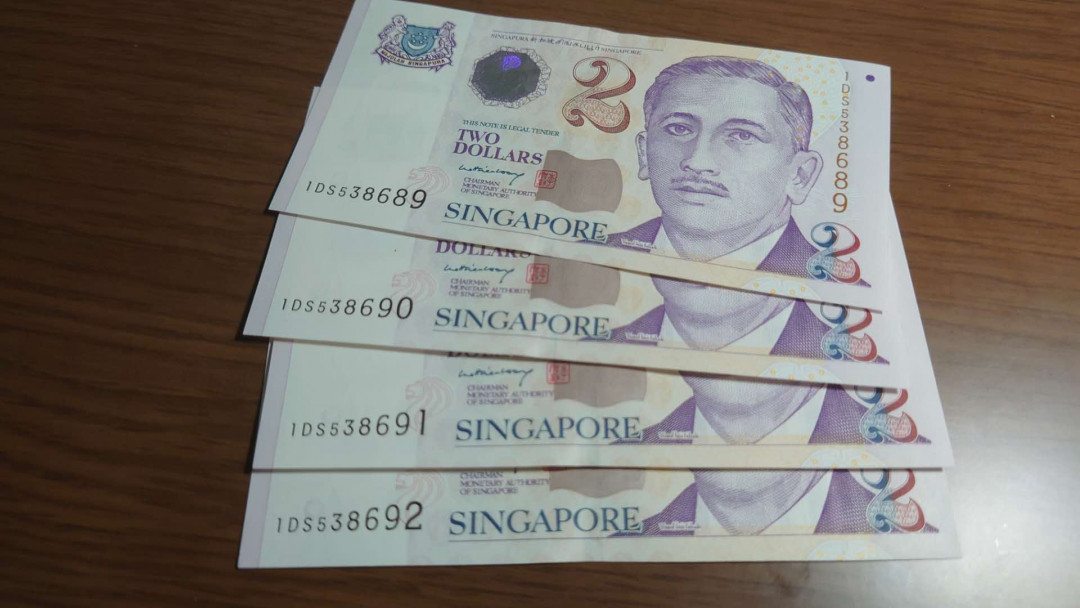 陆续更新【囧羊收藏】精选微拍第22期暨2021年第十三期 新加坡2元纸币 李显龙签名 少见 全新UNC 全程无47四张连号