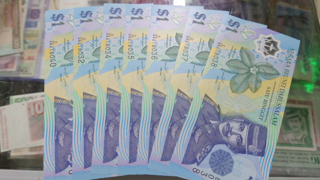 陆续更新【囧羊收藏】精选微拍第22期暨2021年第十三期 2007版文莱1林吉特 如图7张为一件 全新UNC