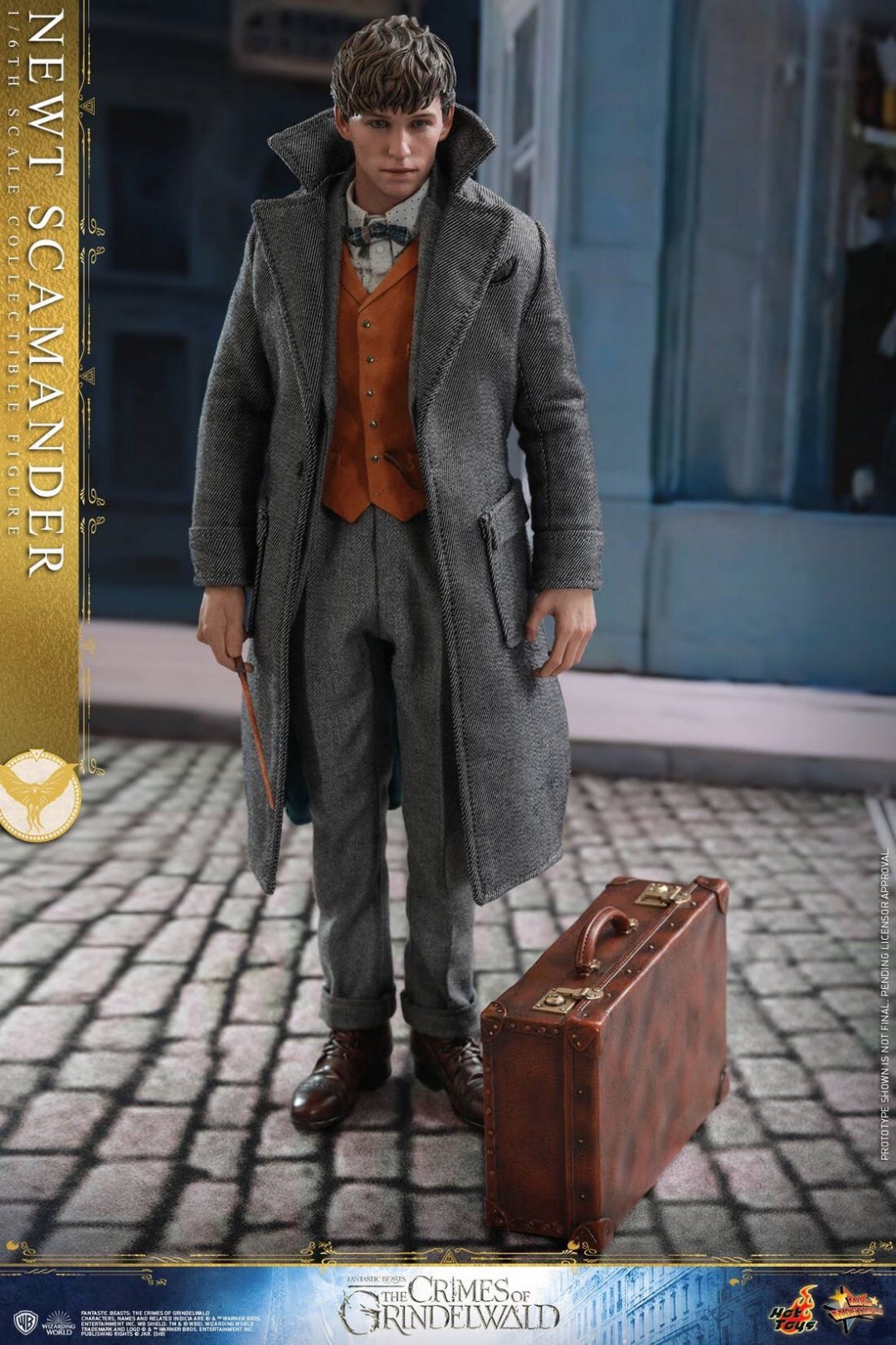零元拍：HotToys：1/6 MMS512《神奇动物2》- 纽特·斯卡曼德 豪华版，全新未拆。