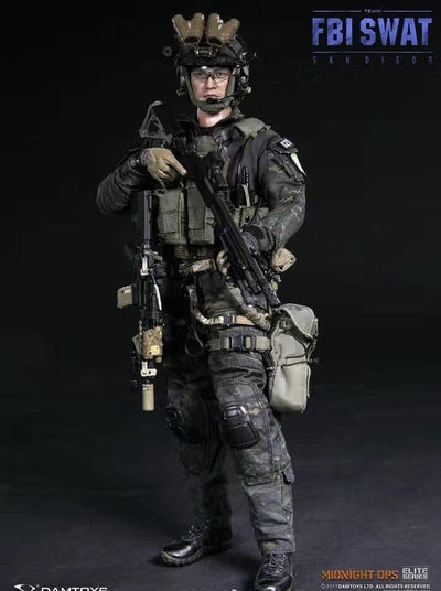 零元拍：DAMTOYS 1/6 美国圣迭戈FBI联邦调查局SWAT探员 午夜行动 - 零元拍：DAMTOYS 1/6 美国圣迭戈FBI联邦调查局SWAT探员 午夜行动