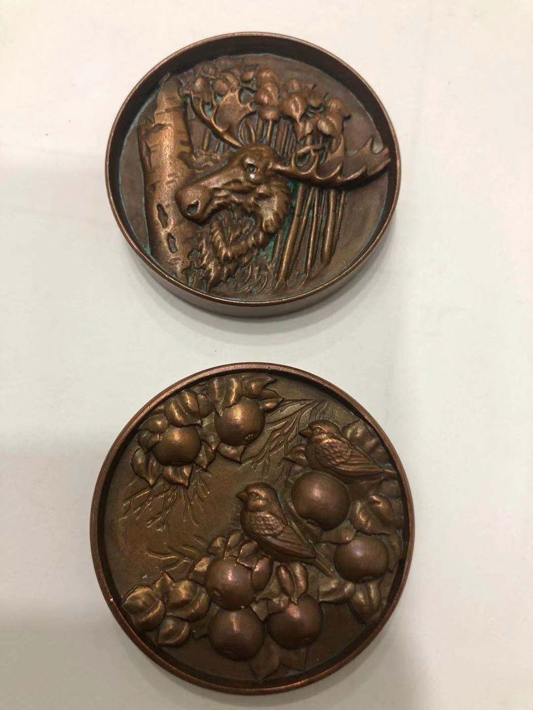 喜迎🐂年艺术麦朵尔第十一场CICE币展专拍  小鸟 驯鹿 2枚
