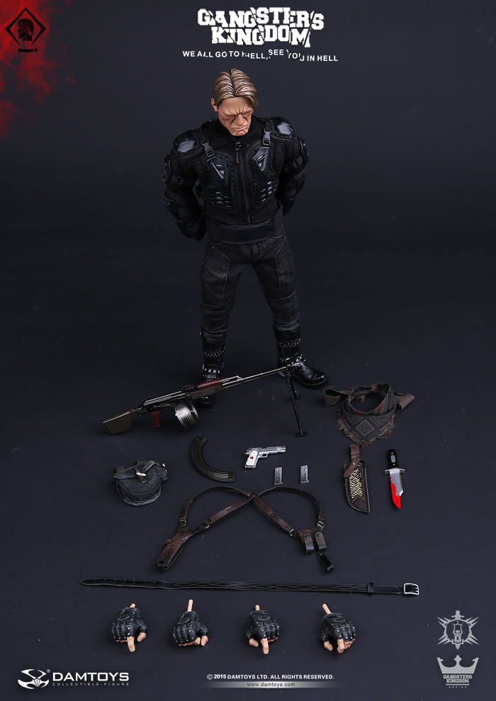 零元拍：DAMTOYS ：1/6 黑帮王国系列 - 方块4 米列夫斯基