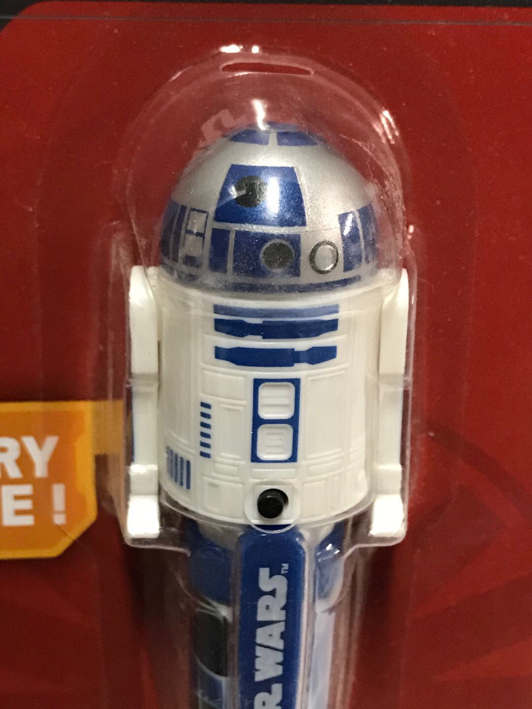 零元拍：迪斯尼正版星球大战R2D2可发声发光个性圆珠笔