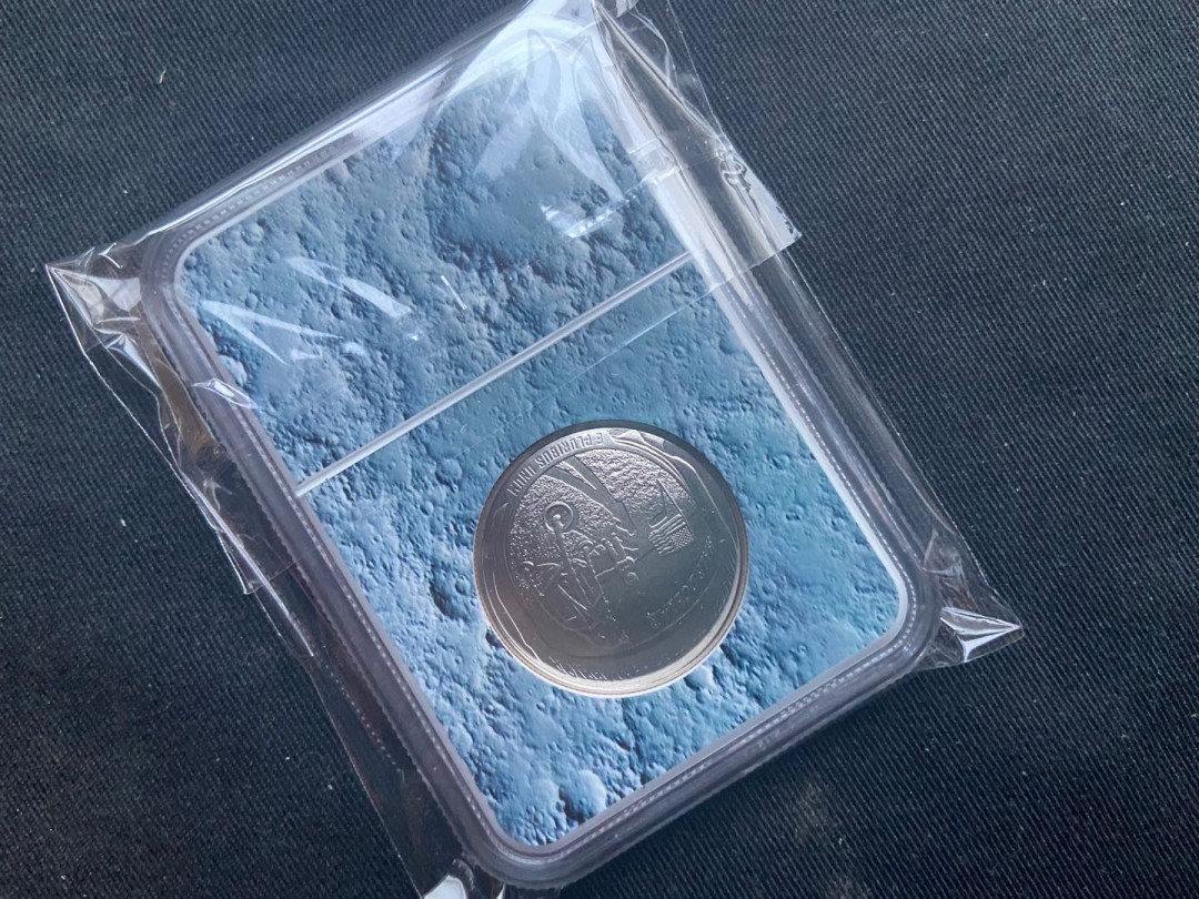 【币观天下】第146期钱币拍卖 【美国】登月50周年镍币【ngc70】