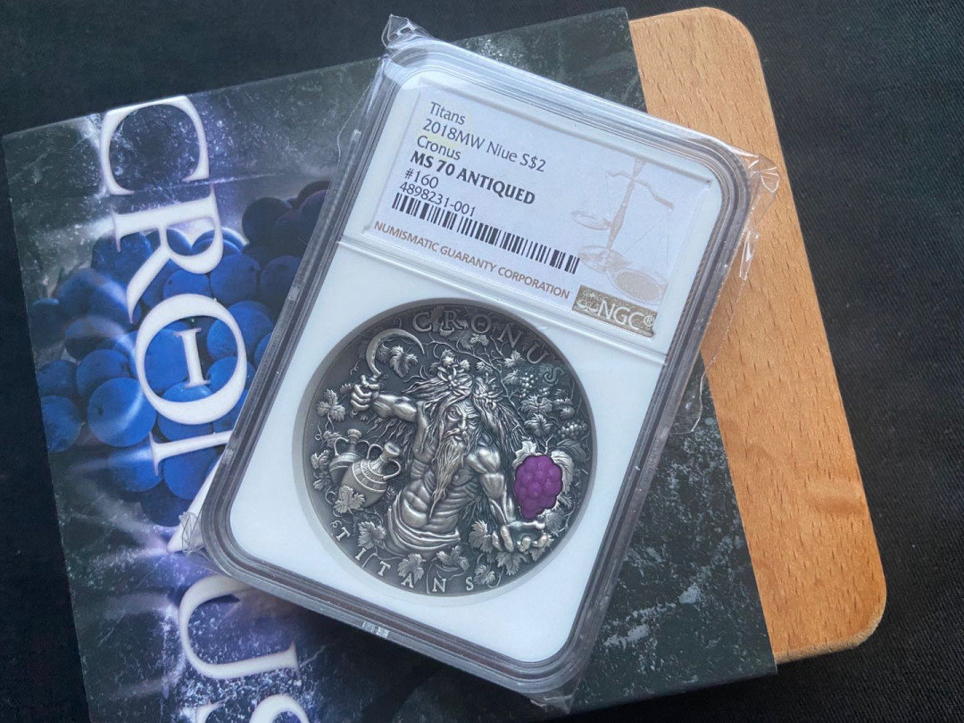 【币观天下】第146期钱币拍卖 高浮雕农神系列第一枚ngc70