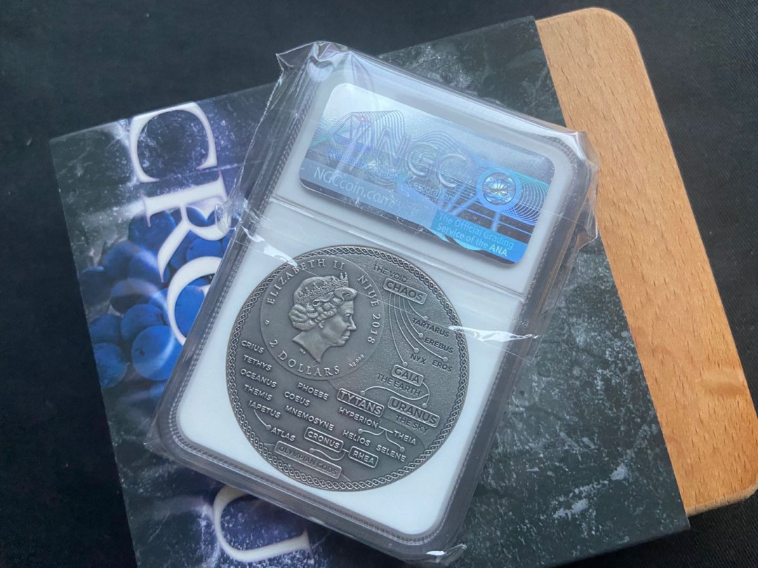 【币观天下】第146期钱币拍卖 高浮雕农神系列第一枚ngc70