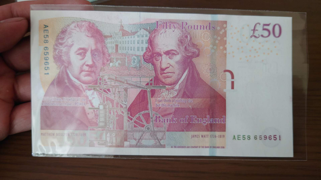 陆续更新【囧羊收藏】精选微拍第23期暨2021年第十四期 2010年50英镑 F序列 全程无47全新UNC