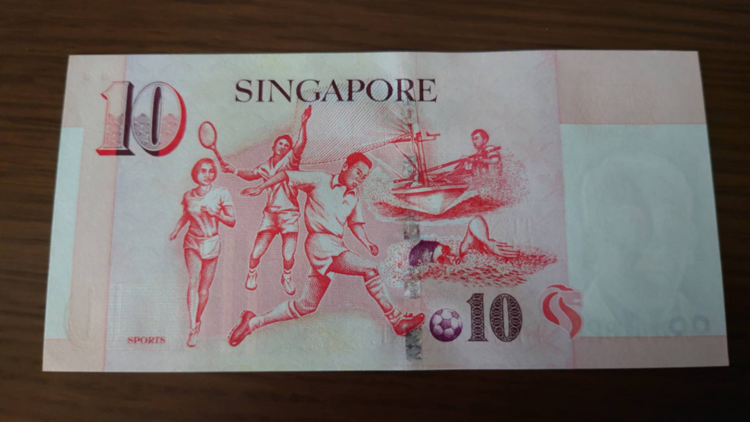 陆续更新【囧羊收藏】精选微拍第23期暨2021年第十四期 1999年新加坡人像版10元纸币 胡赐道签名 全新UNC无47尾23