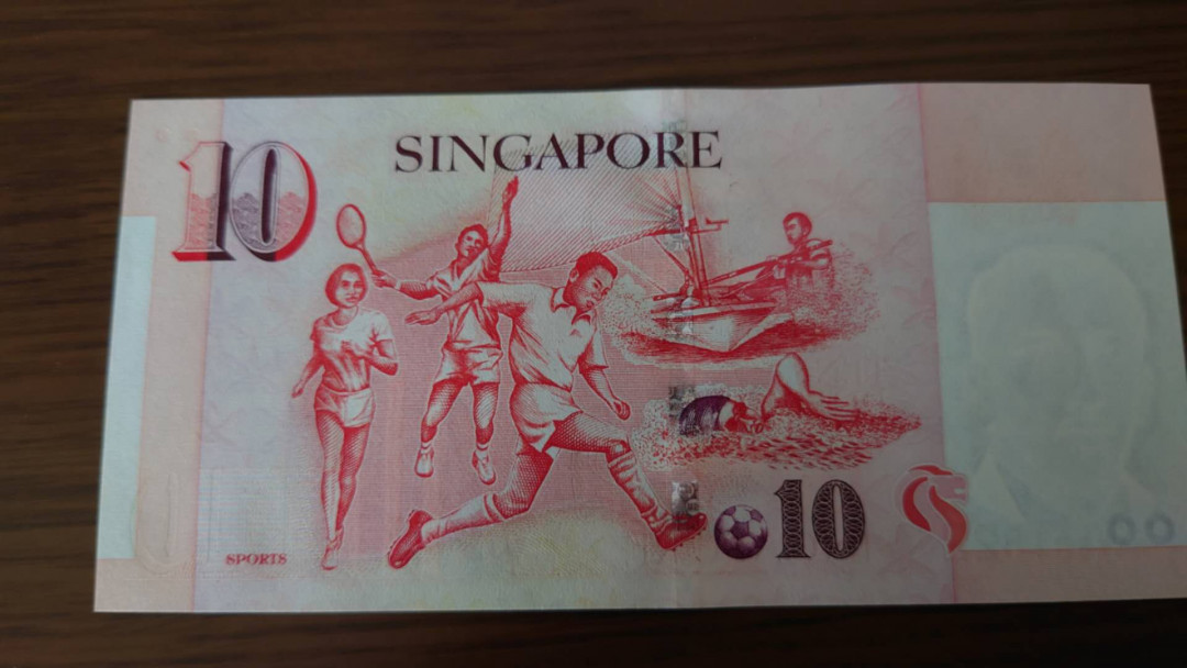 陆续更新【囧羊收藏】精选微拍第23期暨2021年第十四期 1999年新加坡人像版10元纸币 胡赐道签名 全新UNC无47尾22