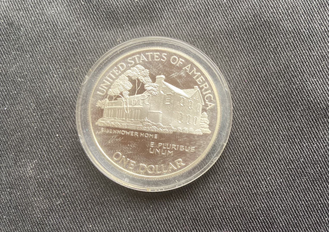 【币观天下】第146期钱币拍卖 【美国】艾森豪威尔银币