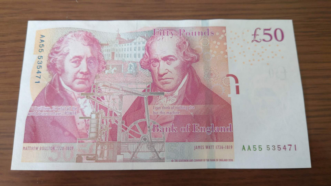 陆续更新【囧羊收藏】精选微拍第23期暨2021年第十四期 2010年50英镑 F序列 AA冠 中间带4号码 全新UNC