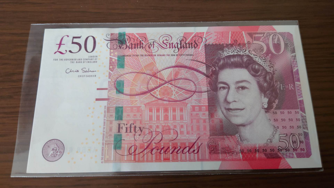 陆续更新【囧羊收藏】精选微拍第23期暨2021年第十四期 2010年50英镑 F序列 全程无47全新UNC