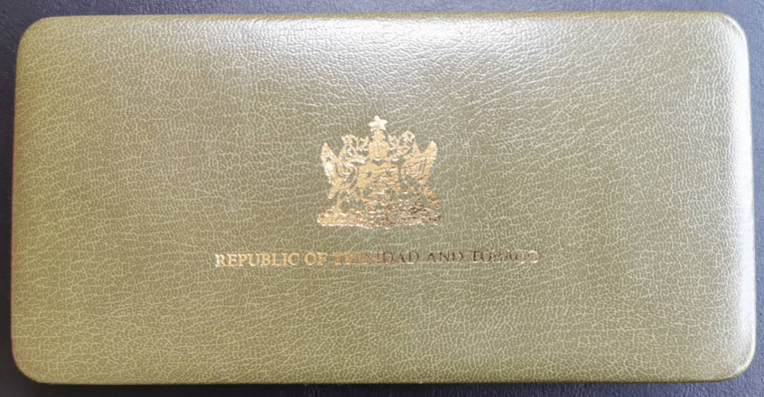 凡希社世界钱币微拍第一百五十七期 1976特立尼达多巴哥PS原盒证